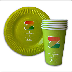 Пикниковый набор ZOOмирово (Тарелки, стаканы)