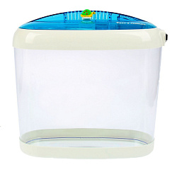 Аквариум настольный с подсветкой и календарем кормлений 1303460