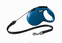 Поводок рулетка FLEXI classic long 2 8м 20кг трос