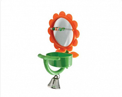 Зеркало для птиц Кормушка 75*150мм Triol