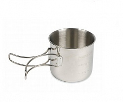 Кружка Tramp 500мл с мерной шкалой нерж.стальTRC-037