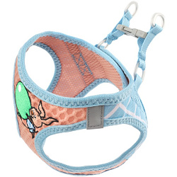 Шлейка-жилетка "Воздушный шарик" L, розово-голубая, обхват груди 470-500мм СОЮЗМУЛЬТФИЛЬМ Triol