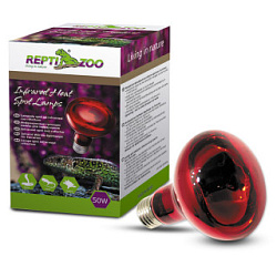 Лампа инфракрасная R63050 "ReptiInfrared", 50Вт, Repti-Zoo