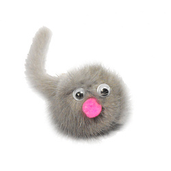 Игрушка для кошек GoSi Зверек из натуральной норки sh-07089