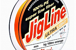 Шнур JigLine Ultra Light 0,08мм 6,0кг 100м рубин