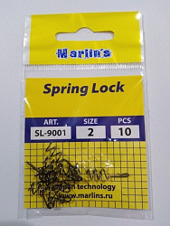 Застежка Marlins Spiral Lock № 0 20мм SL9001-002 