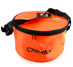 Ведро складное круглое Caiman EVA 30л 40см с линейкой 229351