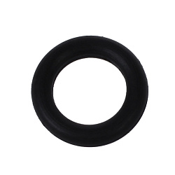 Игрушка для собак Кольцо цельнорезиновое большое черное (Р)