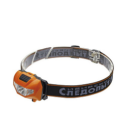 Фонарь налобный Сиб.следопыт Кварк 1COB+2LED 3*ААА PF-PFL-HL31