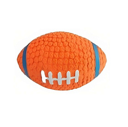 Игрушка для собак ZooMoDa латекс Мяч-Регби 16 см 125999