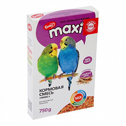 Ешка Maxi кормовая смесь корм для попугаев волистных микс 750гр