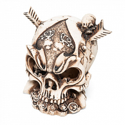 Грот Череп со стрелами 10*9*9,5см Laguna