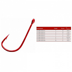 Крючок FANATIK Sode Red FK-10006 №1