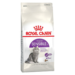 Royal Canin Sensible корм сухой для кошек с чувствительным пищеварением 2кг