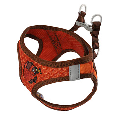 Шлейка-жилетка "Неправильные пчёлы" S, терракотовая, обхват груди 370-400мм СОЮЗМУЛЬТФИЛЬМ Triol