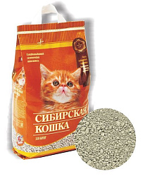 Сибирская Кошка для котят впитывающий наполнитель 3л
