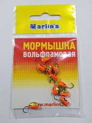 Мормышка вольфрамовая Marlins Вятская Личинка №3 7100-200