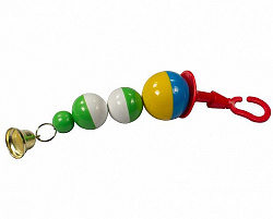 Игрушка для птиц Капитошка 29см 7703