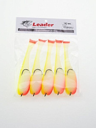 Поролоновая рыбка Leader на двойнике 140мм цв.18 UV 