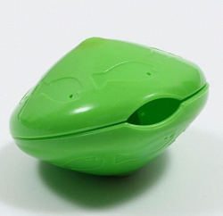 Игрушка для сухого корма НЛО 6,2см зелёная 7453892