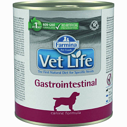 Farmina Vet Life Dog Gastrointestinal консервы для собак взрослых при заболеваниях желудочно-кишечного тракта с курицей 300гр