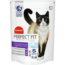 Perfect Fit корм сухой для кошек здоровья почек с лососем 650гр