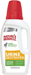 Уничтожитель пятен, запахов и осадка от мочи собак Nature’s Miracle Urine Destroyer 945 мл