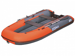 Лодка надувная Boatsman ВТ320A НДНД моторная (графитово-оранжевый)