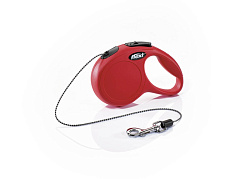 Поводок рулетка FLEXI NEW classic XS трос 3м 8кг