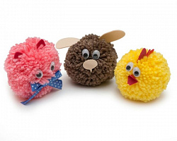 Игрушка для кошек Верные Друзья Весёлый помпон И-019