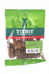 TiTBiT лакомство для собак Кишки говяжьи мини 45гр