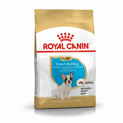 Royal Canin French Bulldog Puppy сухой корм для щенков породы французский бульдог до 12 месяцев 3кг