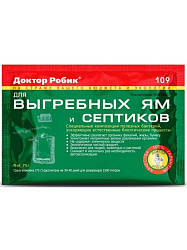 Доктор Робик для выгребных ям и септиков 75г