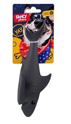 Игрушка для собак FР мягкая Акула цветная 20 см Р2
