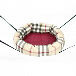 Гамак для хорька Зоофортуна Ватрушка 33*25*2см 4383380