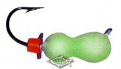 Мормышка V37 Муравей3 0,63гр. с фосфором  539