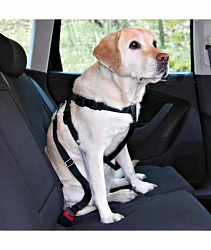 Ремень Авто безопасности с шлейкой 80-110 см. Размер XL. Trixie 1293 для собак