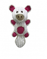 Игрушка для собак Petpark Поросенок с большим хвостом 25 см белый S