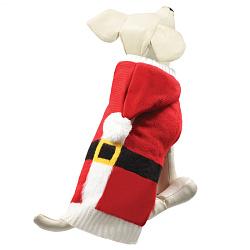 Свитер для собак Дед Мороз M красный размер 30см NEW YEAR Triol