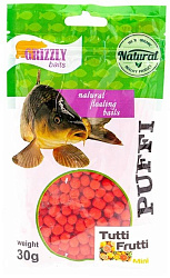 Насадка пенотесто PUFFI Grizzly baits Клубника