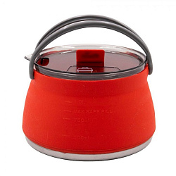 Чайник Tramp складной силиконовый 1л терракотовый TRC-125