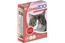 Доктор ZOO № 90 для кошек ветчина 