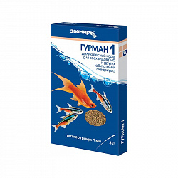 Корм для рыб ЗООМИР Гурман-1 гранулы 30г