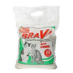 BraVa комкующийся наполнитель 10л 