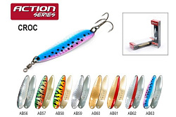 Блесна колеблющаяся Akara Action Series Croc 70 14гр AB58