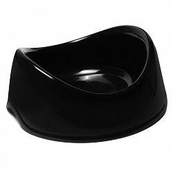 Миска Инь Янь пластиковая черная 150мл