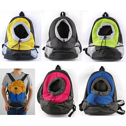 Рюкзак "Сетка" красный L PetFashion