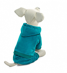 Костюм для собак Изумрудный плюш XL, размер 40см