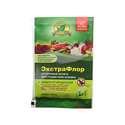 ЭкстраФлор №5 от луковой мухи и крестцов. блошки  1гр