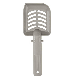 Совок для кошачьего туалета IMAC PALETTA 23 см серо-бежевый